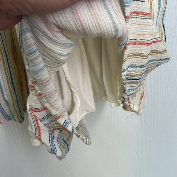 Urban Outfitters - Moonstruck Surplus Short Deep V Neck Romper Size Small - Picture 10 of 12